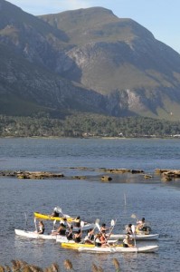 Kayaks and a View