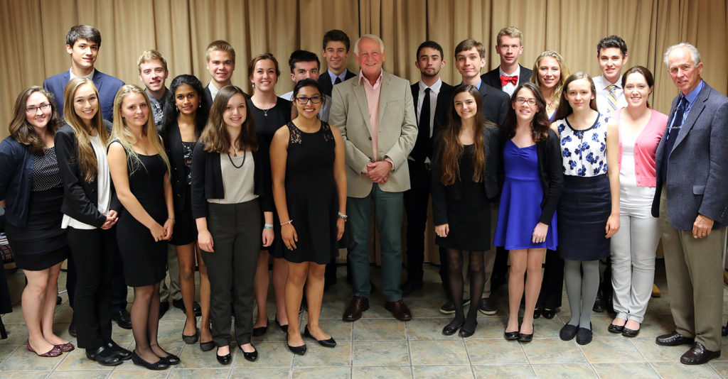 Mount Madonna students with Dave Steward