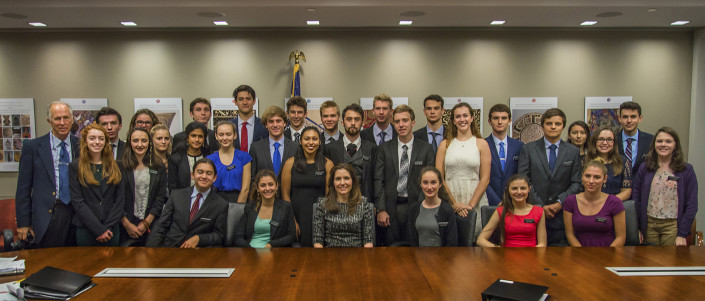 Mount Madonna students with Assistant Secretary Evan Ryan